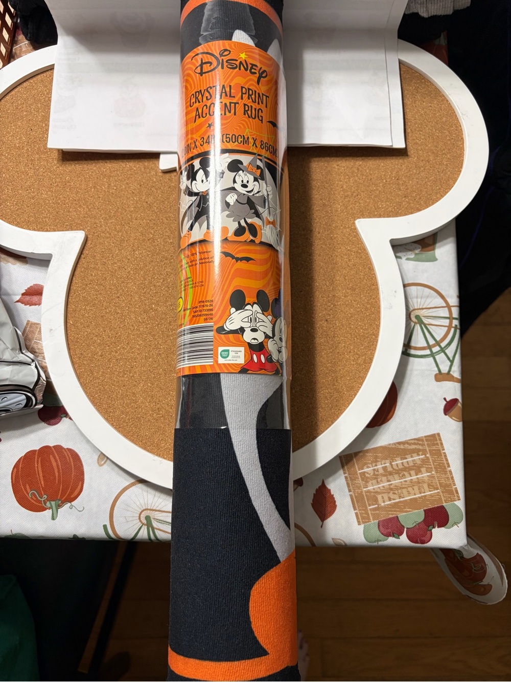 Disney halloween Mickey Accent Rug - Halloween Theme